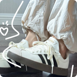  ADIDAS VL COURT CLASSIC CREAM WHITE CORE BLACK GUM JI0497 