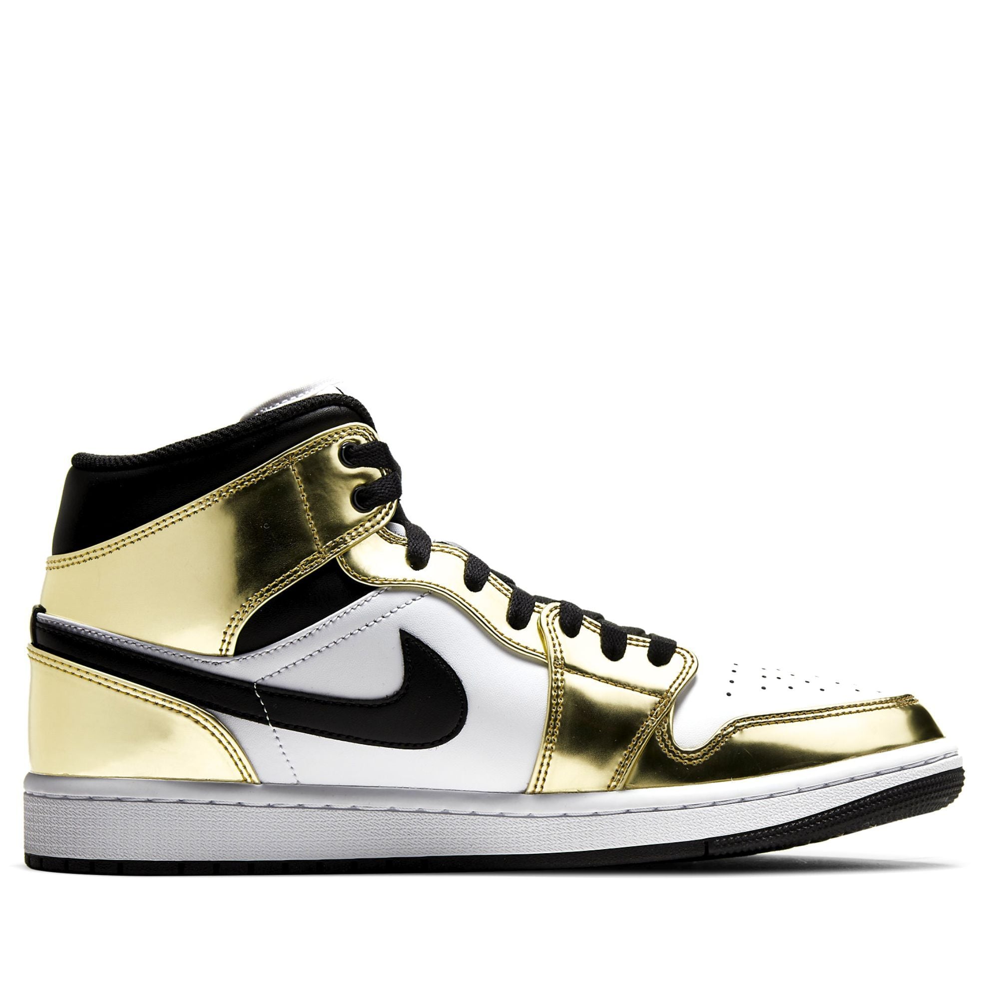  NIKE AIR JORDAN 1 MID METALLIC GOLD DC1419-700 