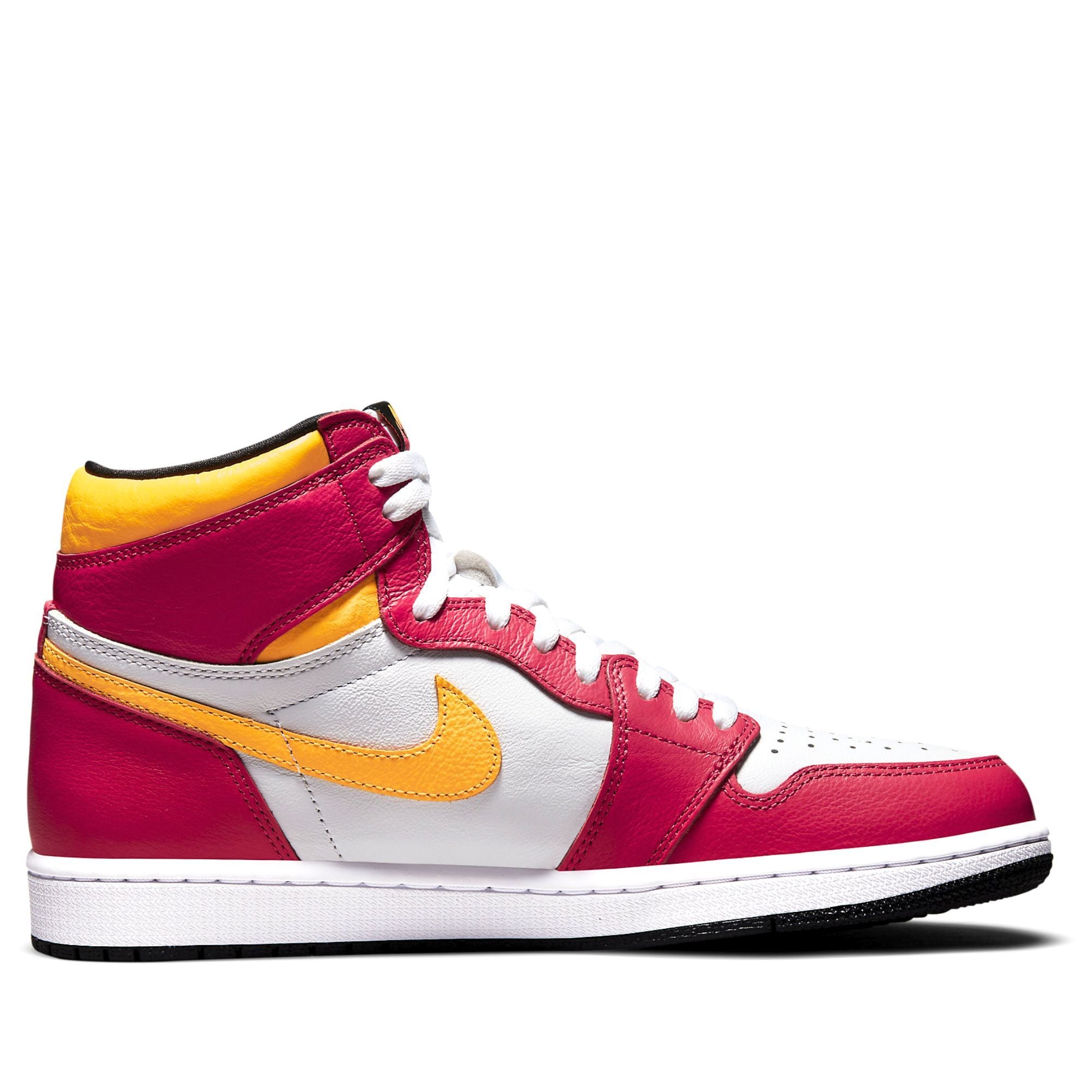  NIKE AIR JORDAN 1 HIGH OG LIGHT FUSION RED 555088-603 