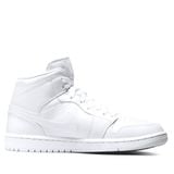  NIKE AIR JORDAN 1 MID TRIPLE WHITE W DV0991-111 