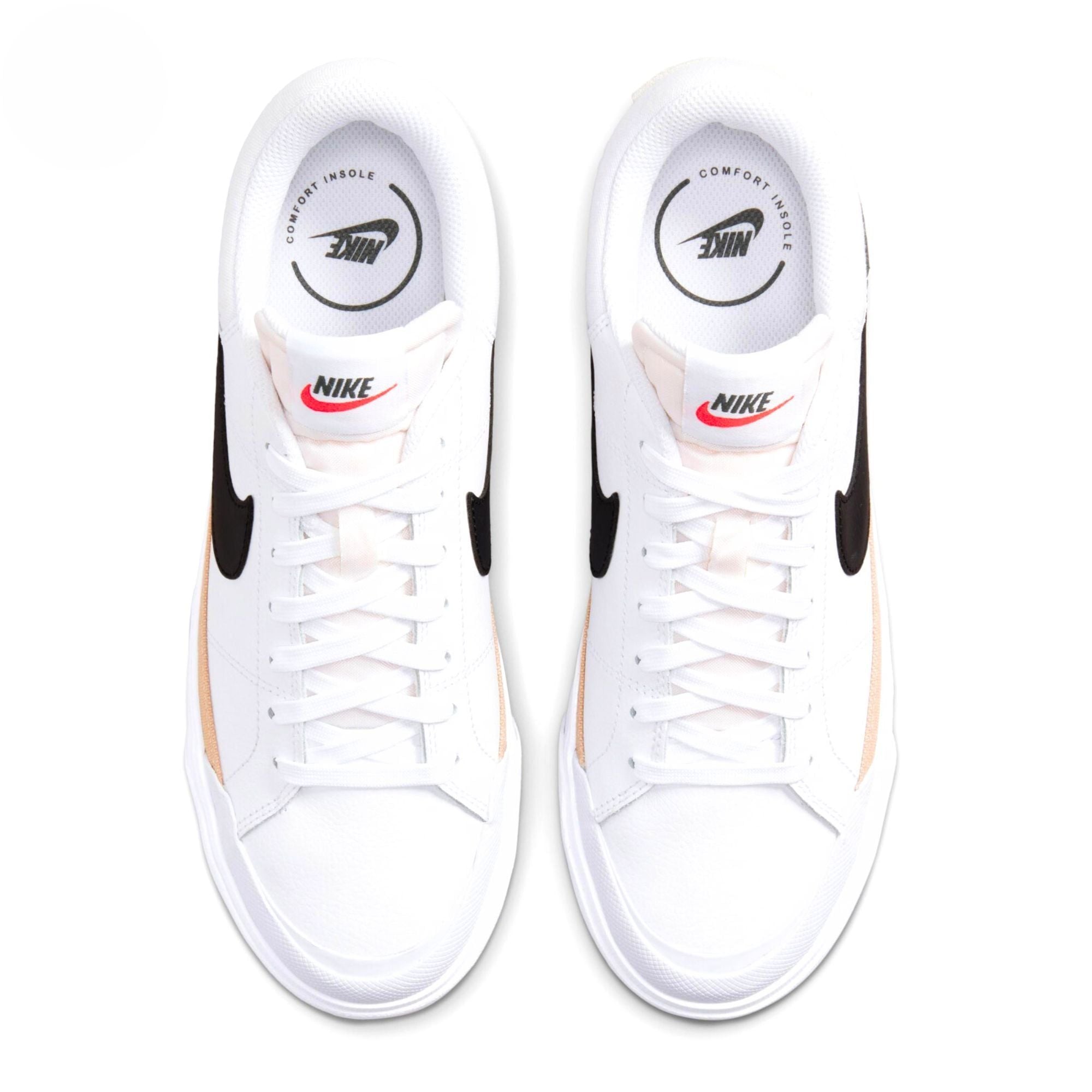  NIKE  COURT LEGACY LIFT WHITE BLACK W DM7590-100 