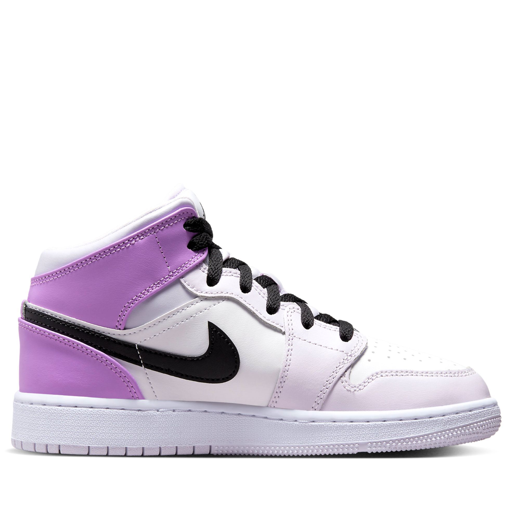  NIKE AIR JORDAN 1 MID BARELY GRAPE GS DQ8423-501 