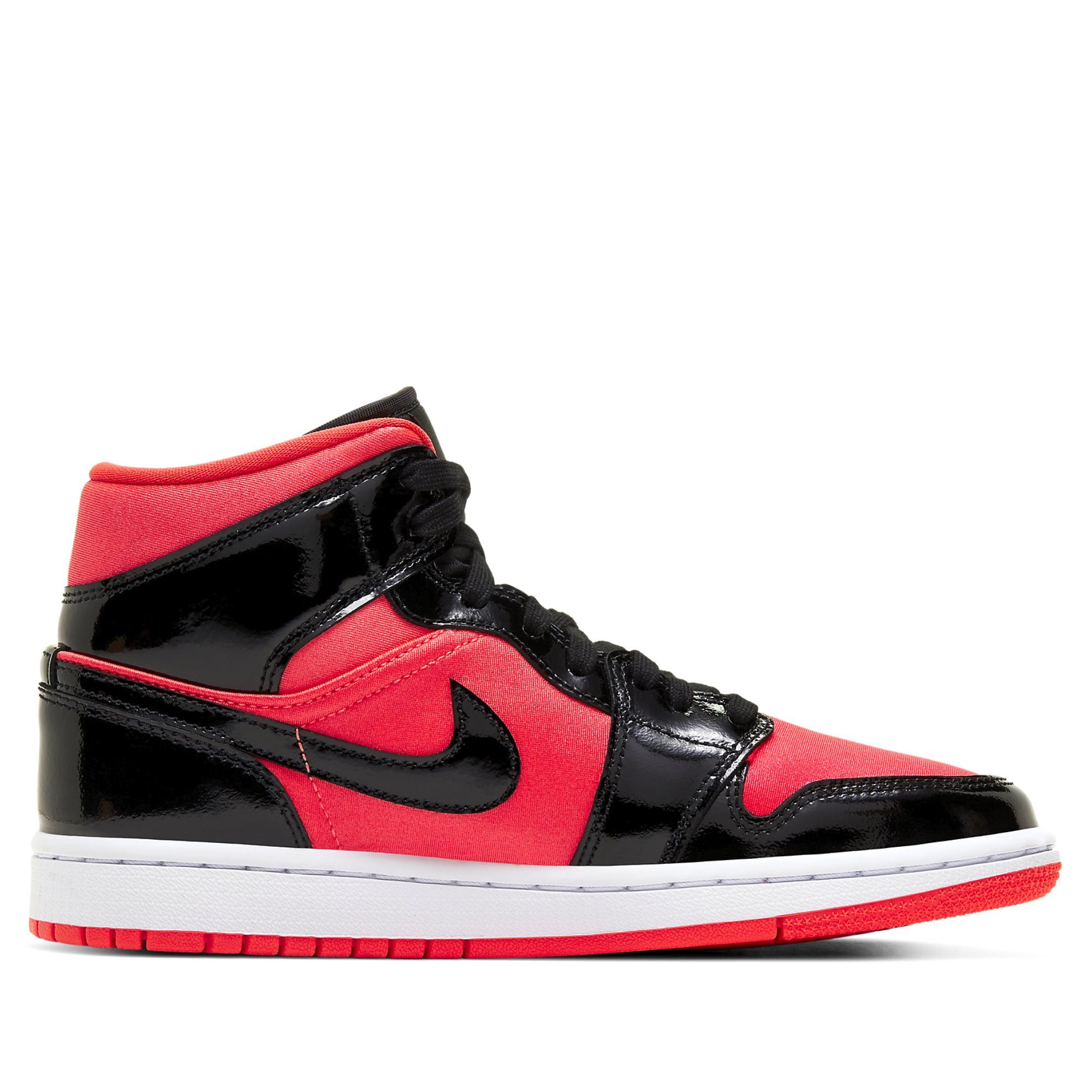  NIKE AIR JORDAN 1 MID HOT BRED PUNCH BQ6472-600 