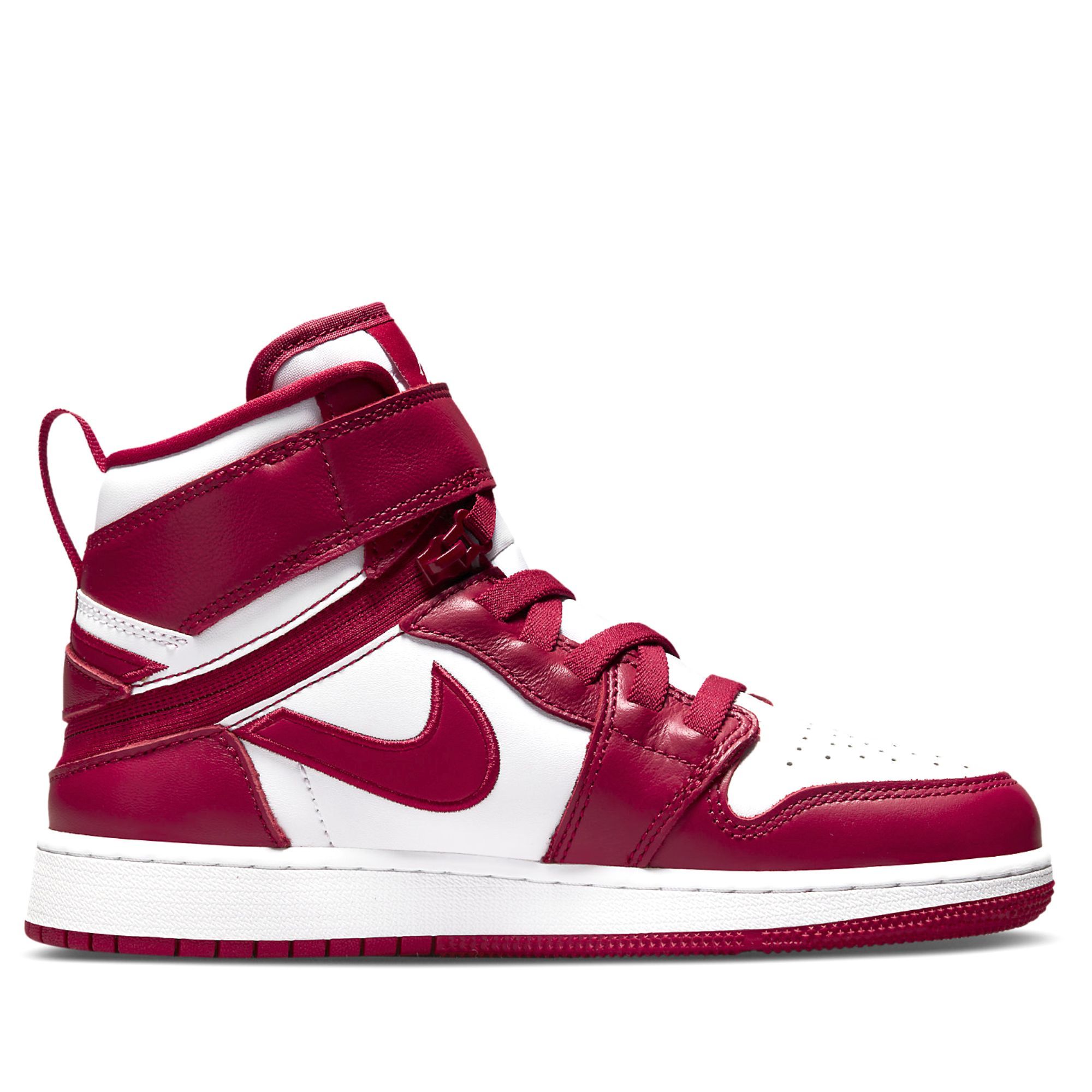  NIKE AIR JORDAN 1 HIGH FLYEASE CARDNIAL RED GS DC7986-601 