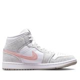  NIKE AIR JORDAN 1 MID SE WHITE LIGHT IRON ORE DN4045-001 