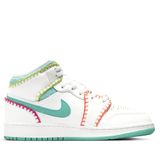  NIKE AIR JORDAN 1 MID MULTI KNIT GS DM6218-100 