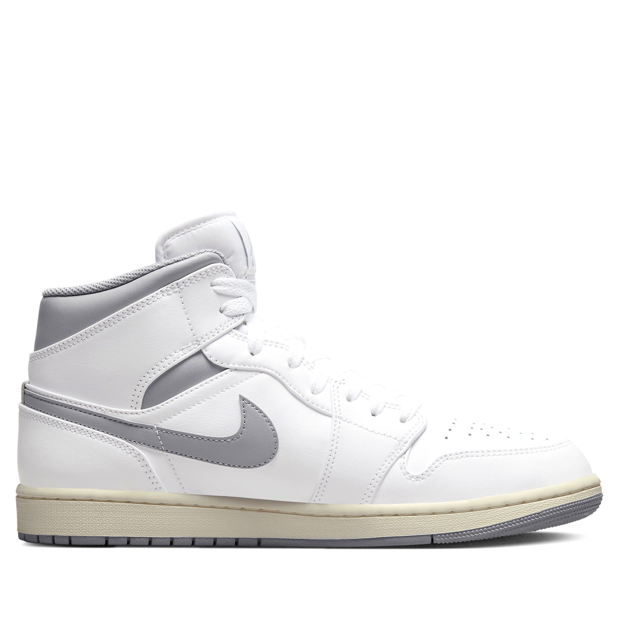  NIKE AIR JORDAN 1 MID NEUTRAL GREY 554724-135 