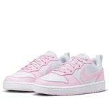  NIKE  COURT BOROUGH LOW 2 SE WHITE PINK FOAM DQ0492-100 l DV5456-105 