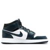  NIKE AIR JORDAN 1 MID DARK TEAL GS 554725-411 
