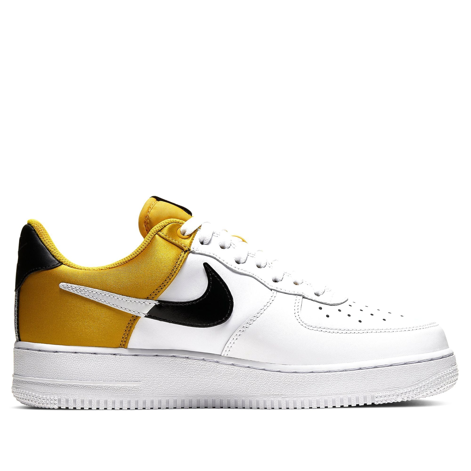  NIKE AIR FORCE 1 NBA GOLD SATIN BQ4420-700 