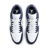  NIKE AIR JORDAN 1 LOW MIDNIGHT NAVY WOLF GREY 553560-141 | 553558-141 