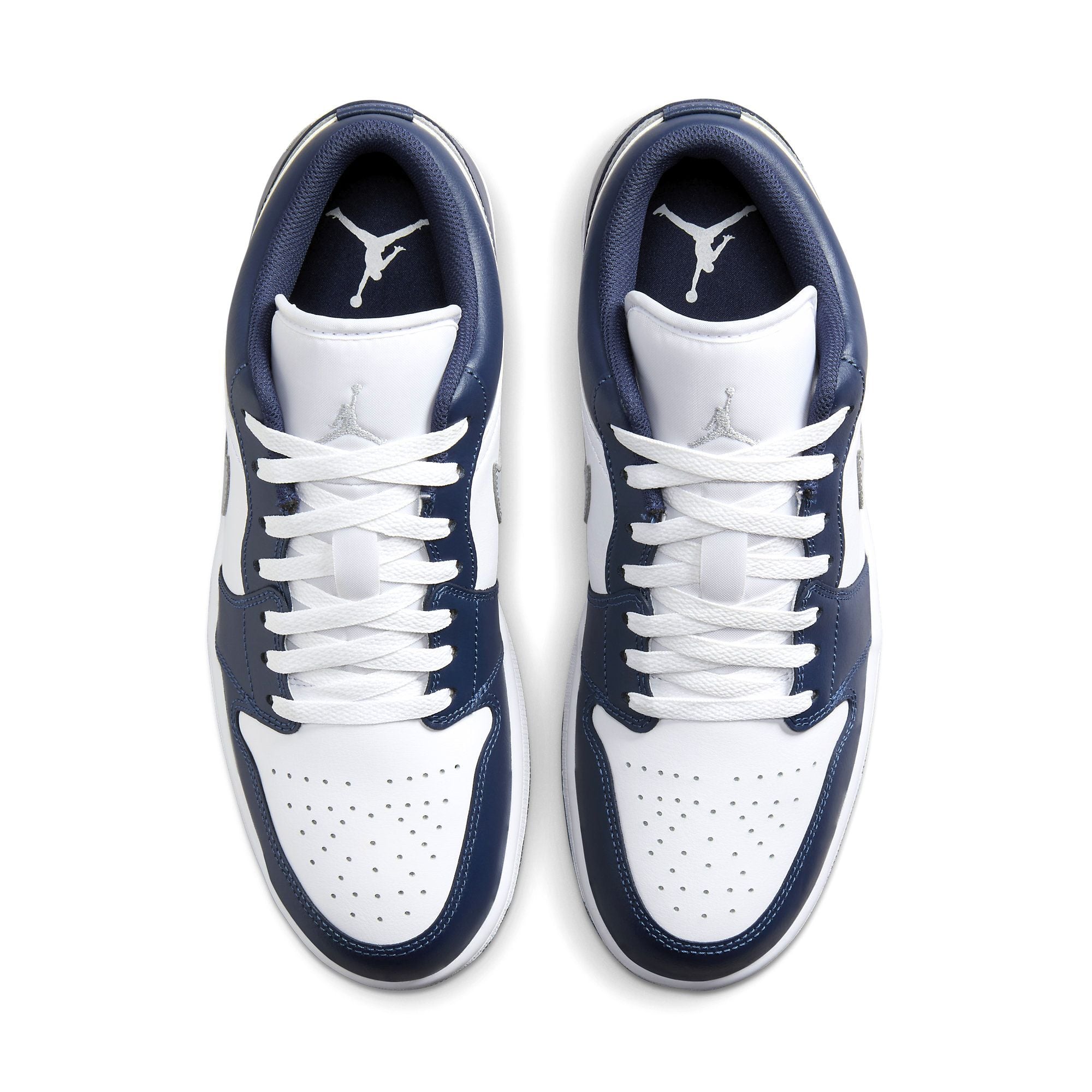  NIKE AIR JORDAN 1 LOW MIDNIGHT NAVY WOLF GREY 553560-141 | 553558-141 
