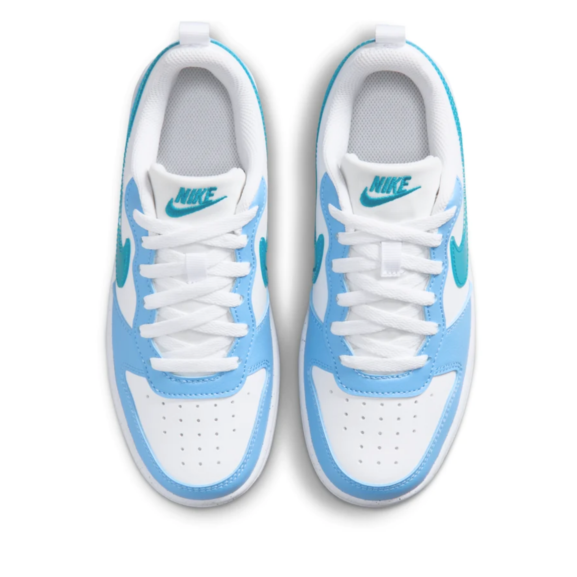  NIKE COURT BOROUGH LOW WHITE BLUE IV5820-100 