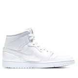  NIKE AIR JORDAN 1 MID WHITE SNAKESKIN BQ6472-110 l BQ6472-100 