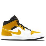  NIKE AIR JORDAN 1 MID UNIVERSITY GOLD 554724-170 