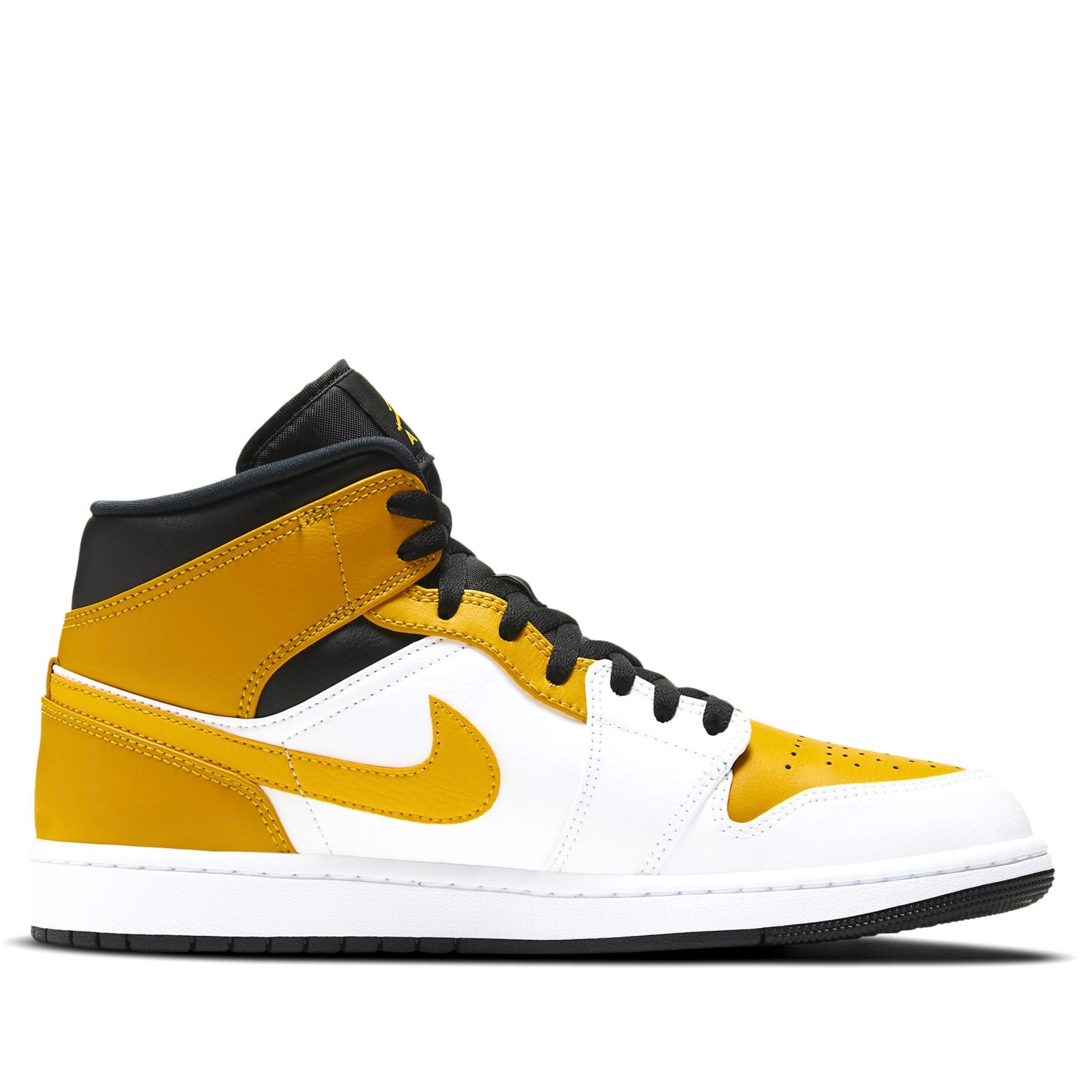  NIKE AIR JORDAN 1 MID UNIVERSITY GOLD 554724-170 