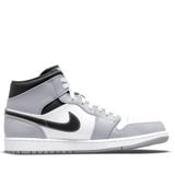  NIKE AIR JORDAN 1 MID LIGHT SMOKE GREY ANTHRACITE 554724-078 