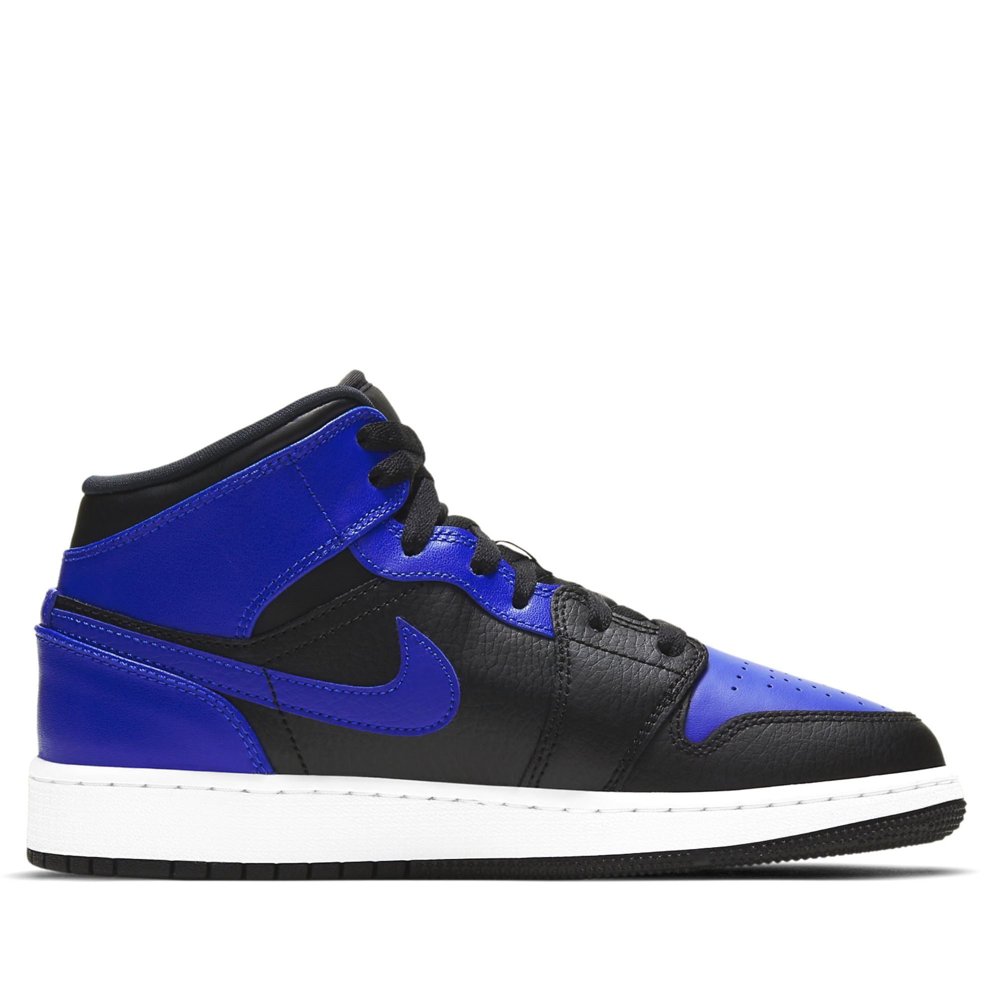  NIKE AIR JORDAN 1 MID HYPER ROYAL WOMEN 554725-077 