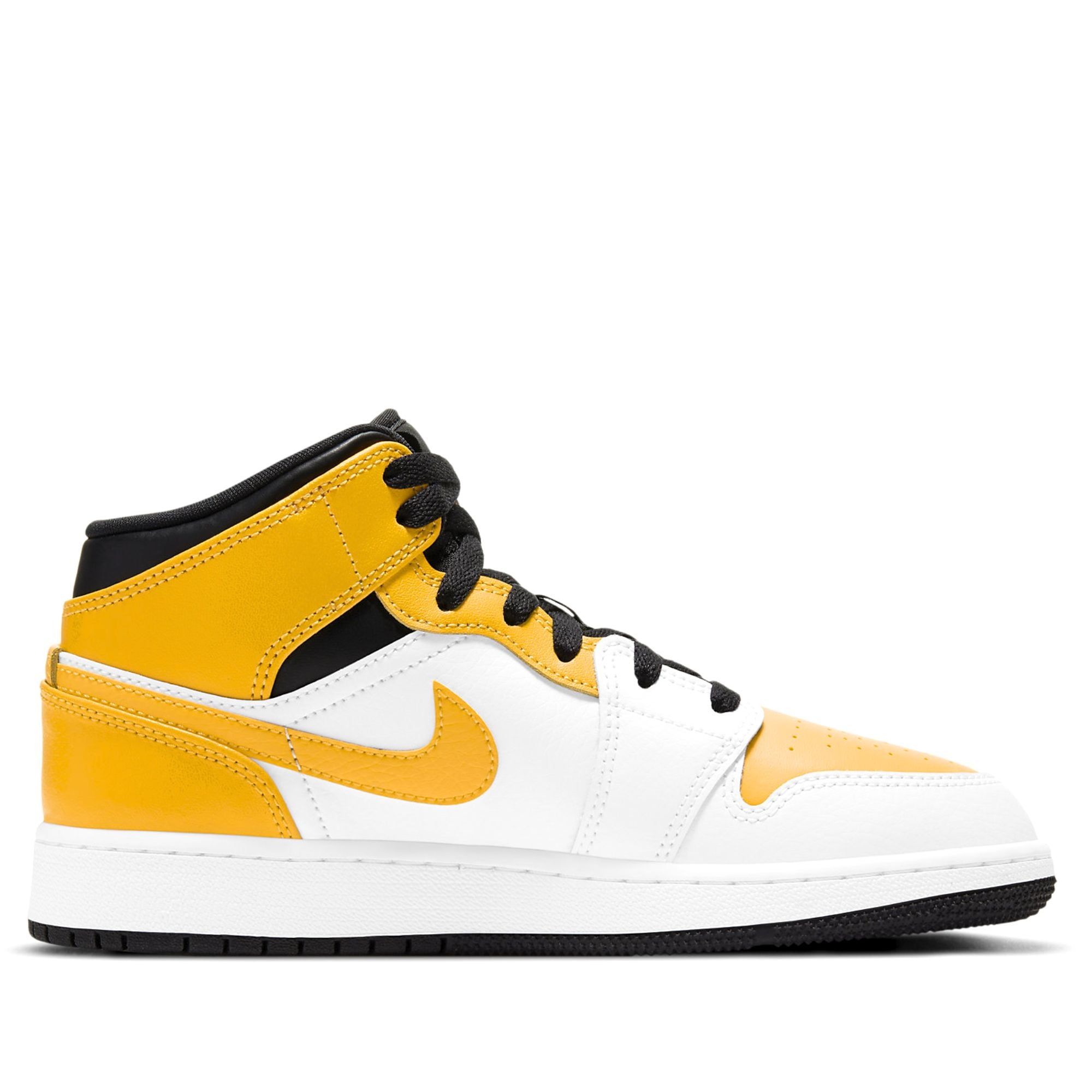  NIKE AIR JORDAN 1 MID UNIVERSITY GOLD 554725-170 