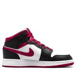  NIKE AIR JORDAN 1 MID WHITE VERY BERRY 554725-016 