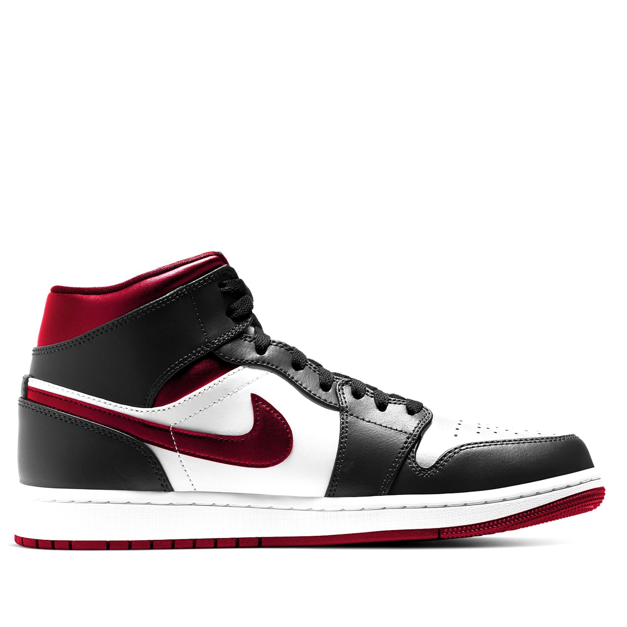  NIKE AIR JORDAN 1 MID GYM RED MEN 554724-122 