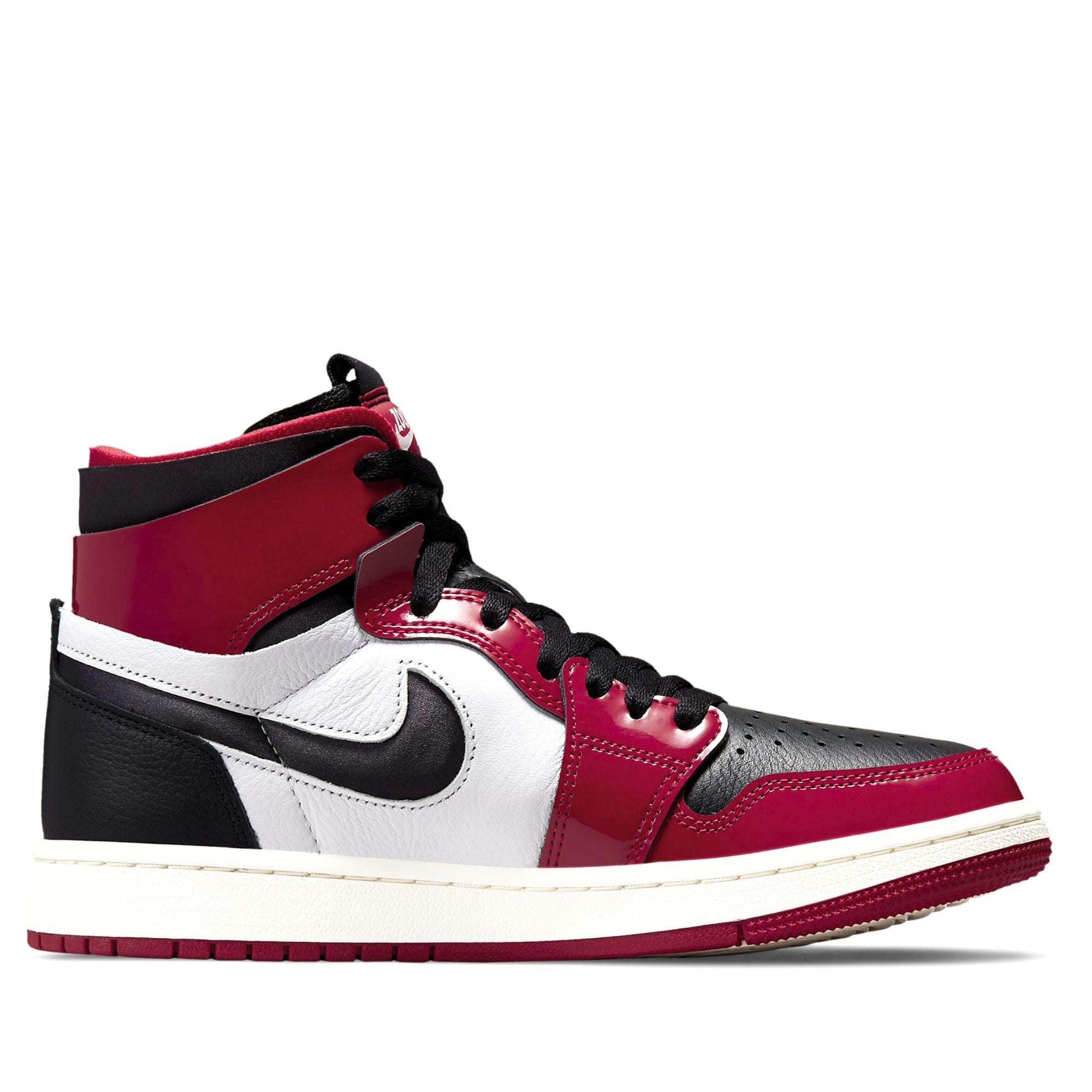  NIKE AIR JORDAN 1 ZOOM HIGH PATENT RED CHICAGO CT0979-610 