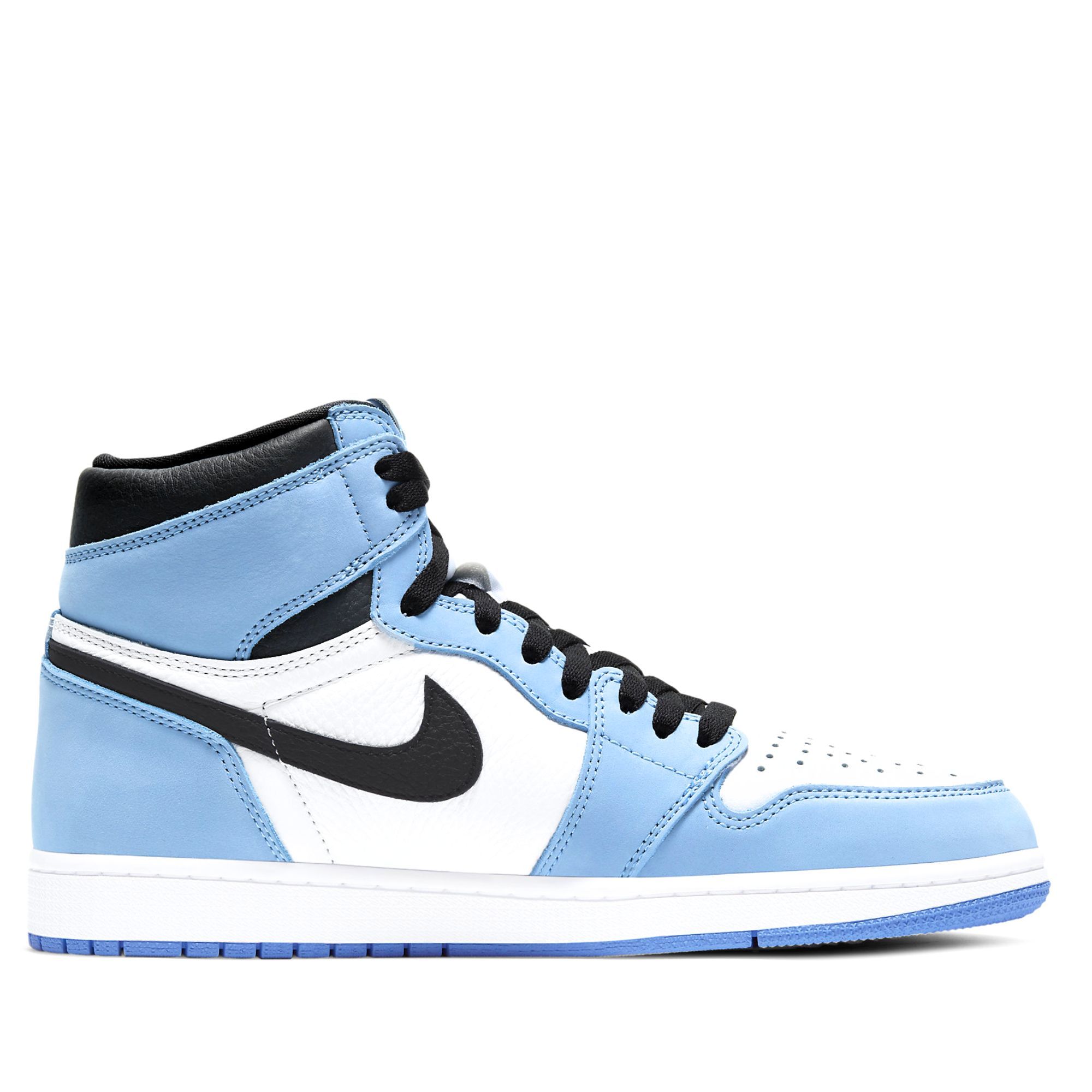  NIKE AIR JORDAN 1 HIGH OG UNIVERSITY BLUE M 555088-134 