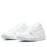  NIKE AIR JORDAN 1 LOW TRIPLE WHITE AO9944-111 l 553560-126 l 553560-130 