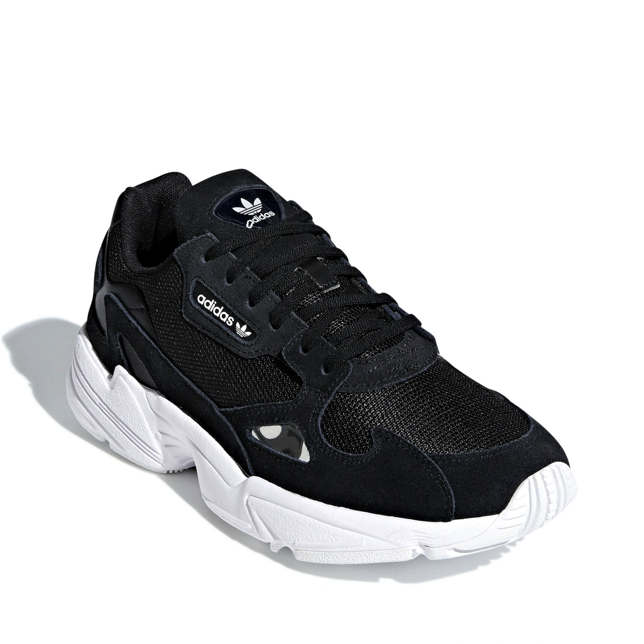  ADIDAS FALCON CORE BLACK CLOUD WHITE B28129 