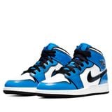  NIKE AIR JORDAN 1 MID SIGNAL BLUE WOMEN BQ6931-402 