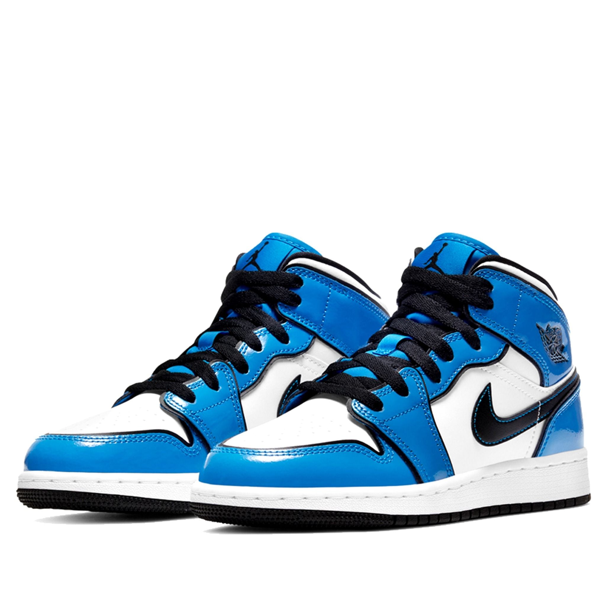  NIKE AIR JORDAN 1 MID SIGNAL BLUE WOMEN BQ6931-402 