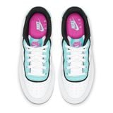 NIKE AIR FORCE 1 DOUBLE AQUA BLACK BV1084-100 [DATE CŨ] 