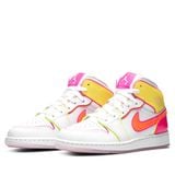  NIKE AIR JORDAN 1 MID GS EDGE GLOW CV4611-100 
