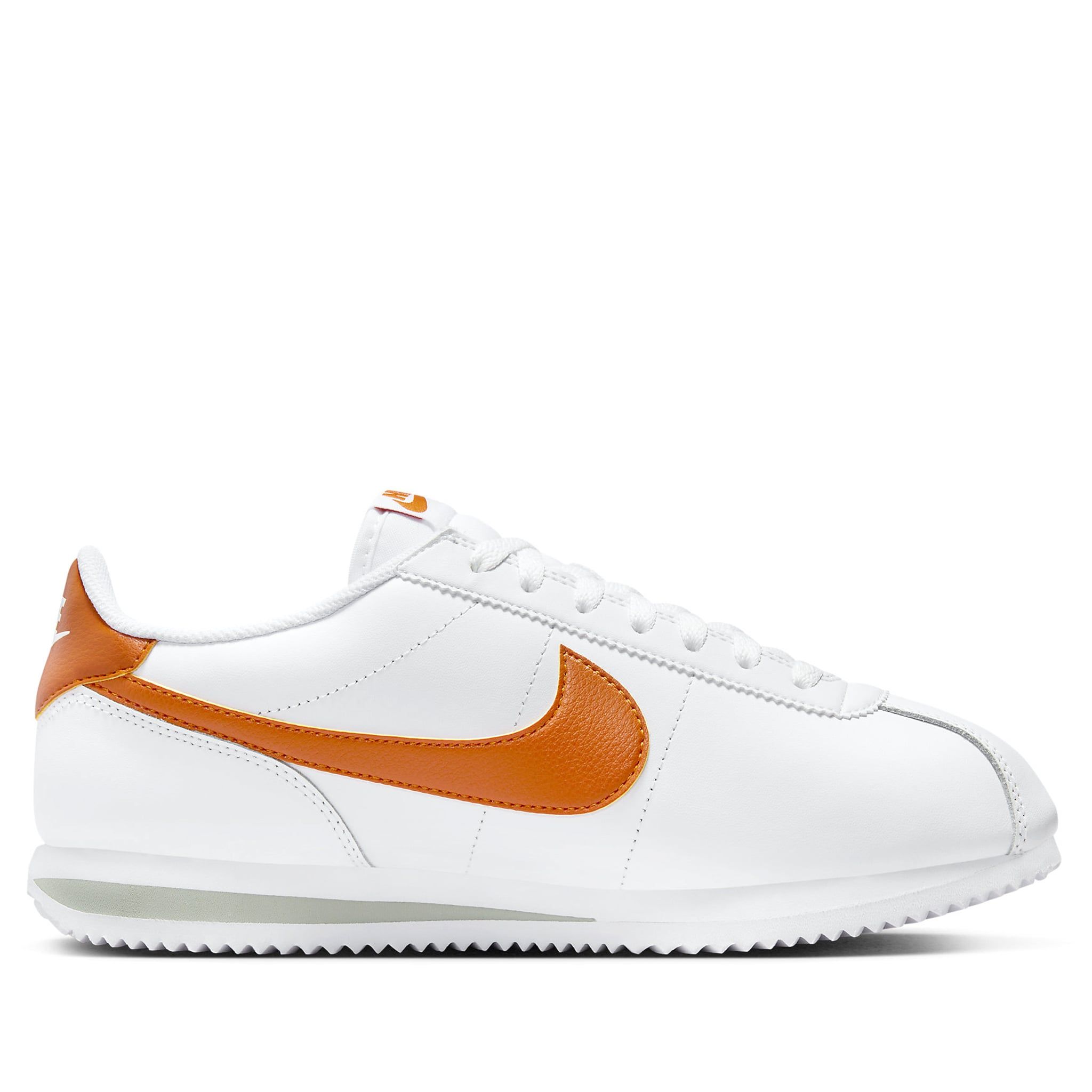  NIKE CORTEZ WHITE CAMPFIRE ORANGE DM4044-102 