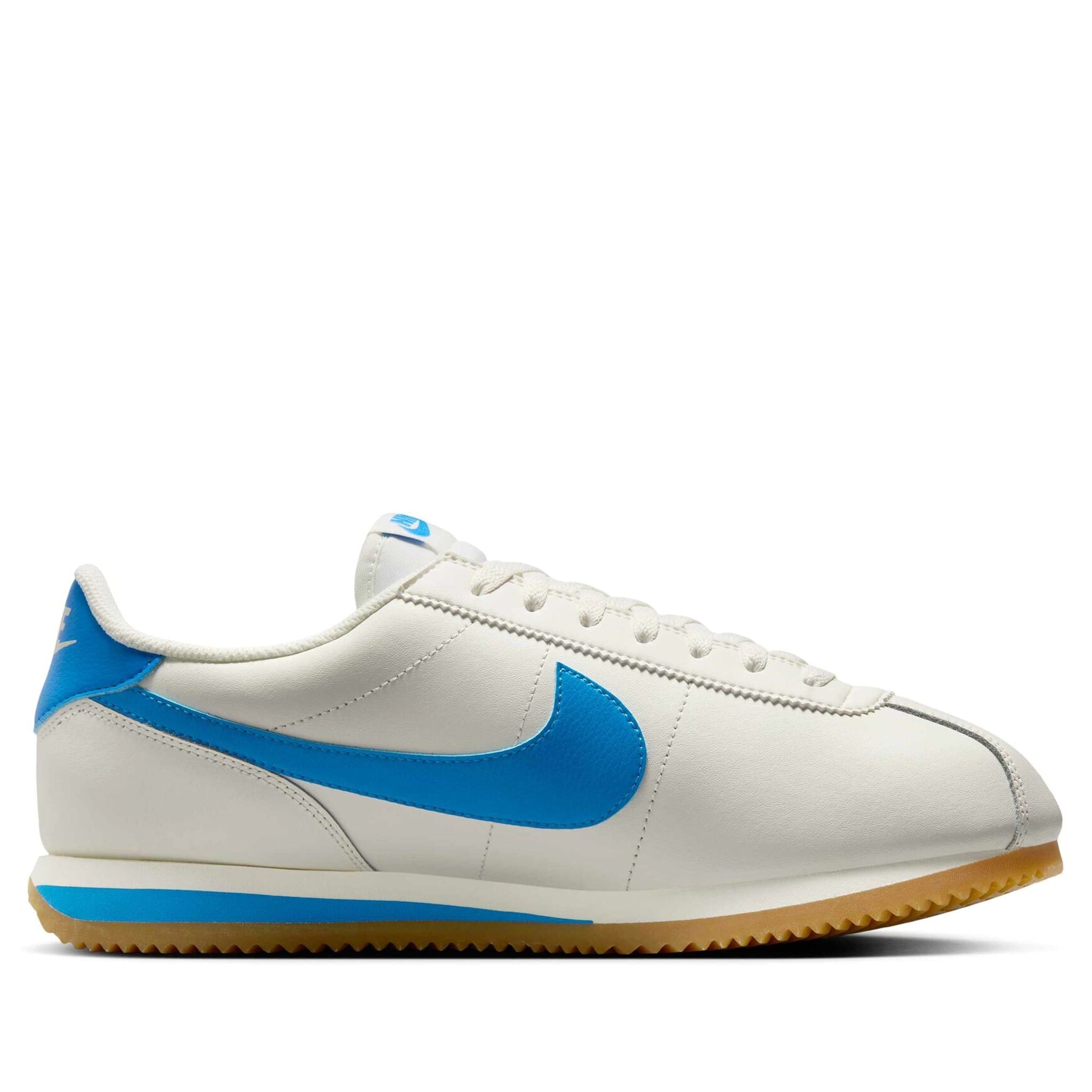  NIKE CORTEZ LEATHER SAIL GUM YELLOW UNIVERSITY RED DM4044-112 