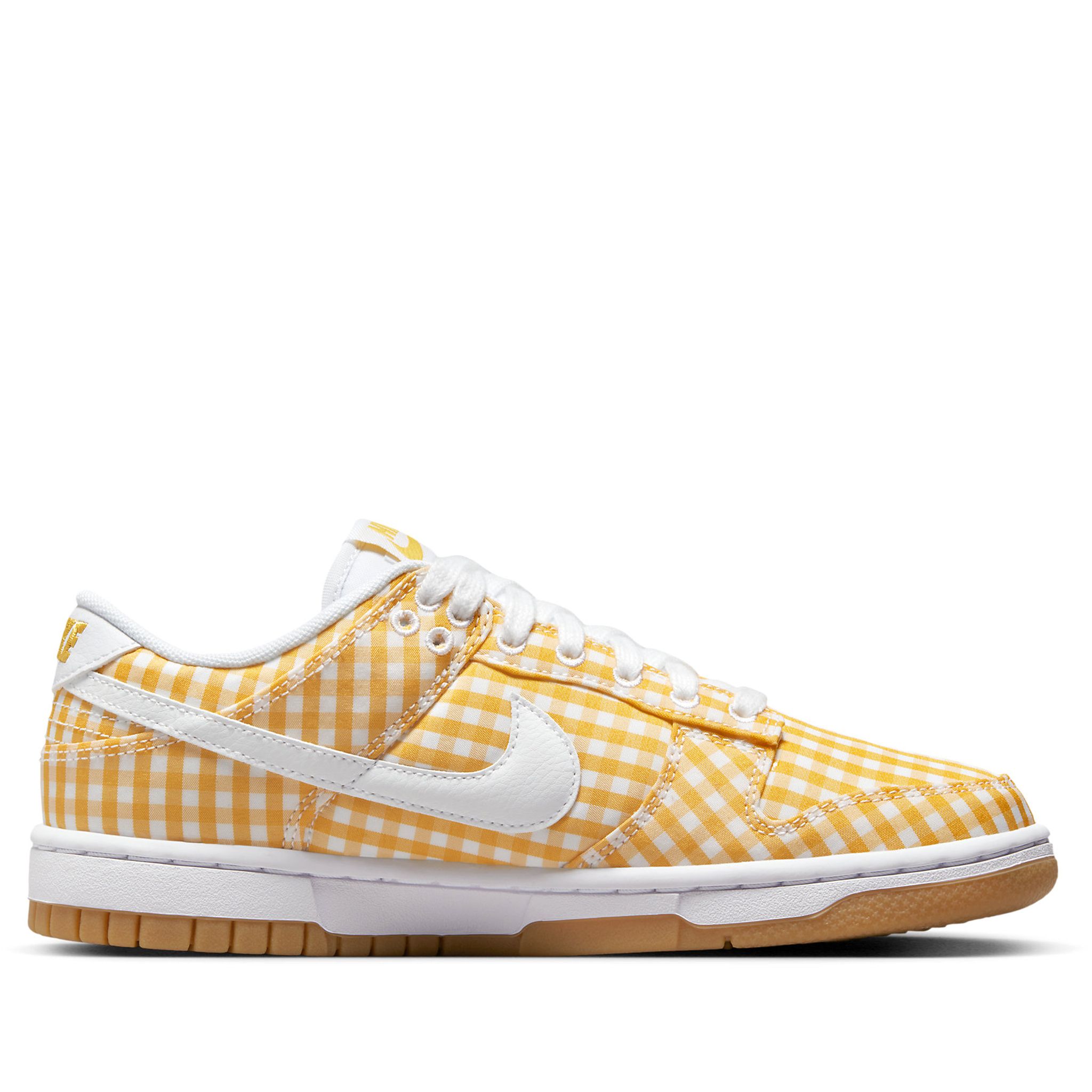 NIKE DUNK LOW YELLOW GINGHAM DZ2777-700 