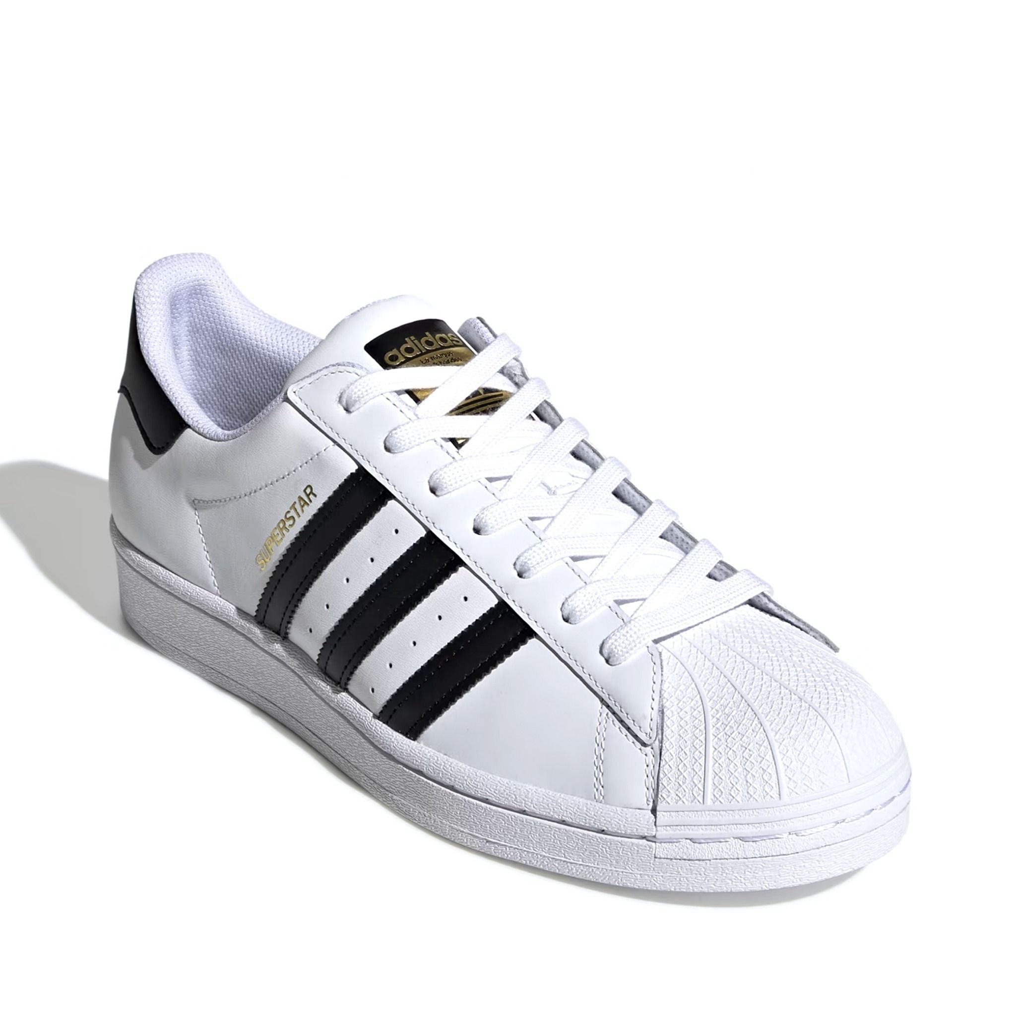  ADIDAS SUPERSTAR WHITE BLACK GOLD TAG EG4958 