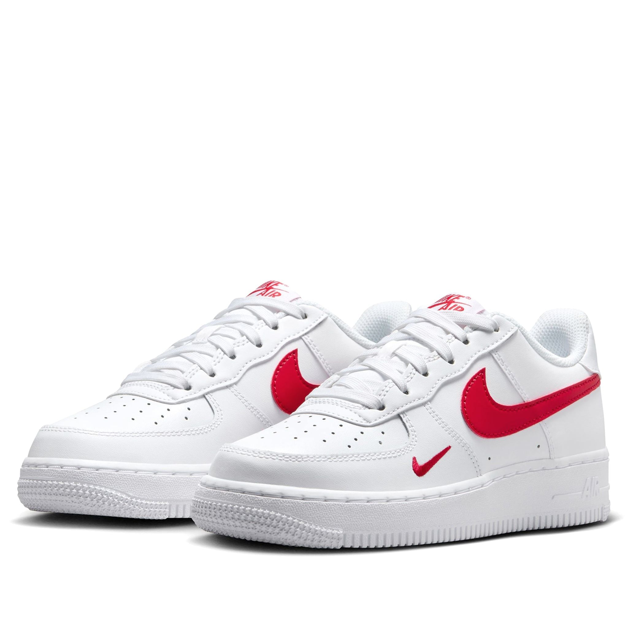  NIKE AIR FORCE 1 WHITE UNIVERSITY RED FV7020-101 