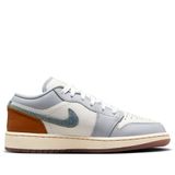  NIKE AIR JORDAN 1 LOW REPAIRED DENIM SWOOSH GS FZ5046-041 
