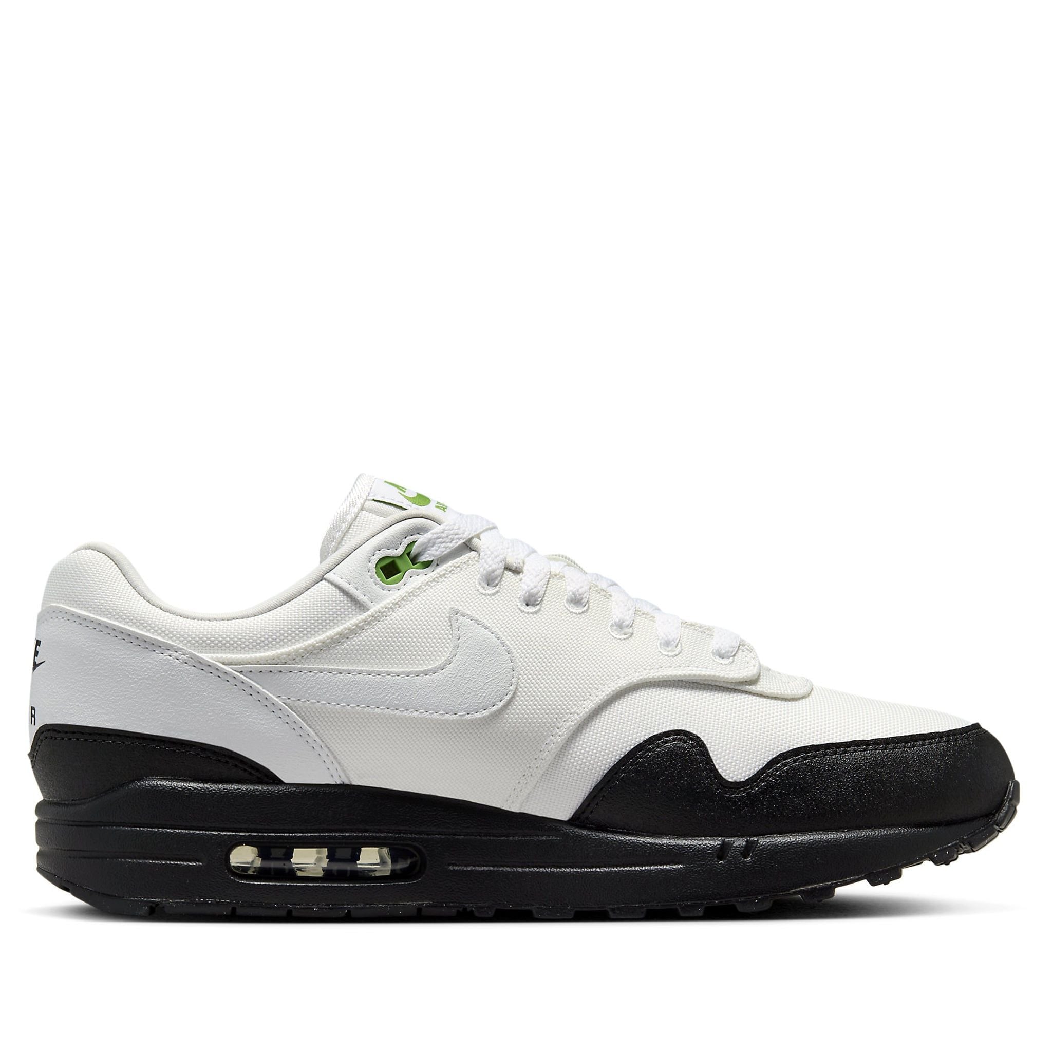  NIKE AIR MAX 1 WHITE BLACK CHLOROPHYLL FZ5160-121 
