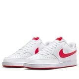  NIKE COURT VISION LOW NEXT NATURE WHITE UNIVERSITY RED HF1744-101 