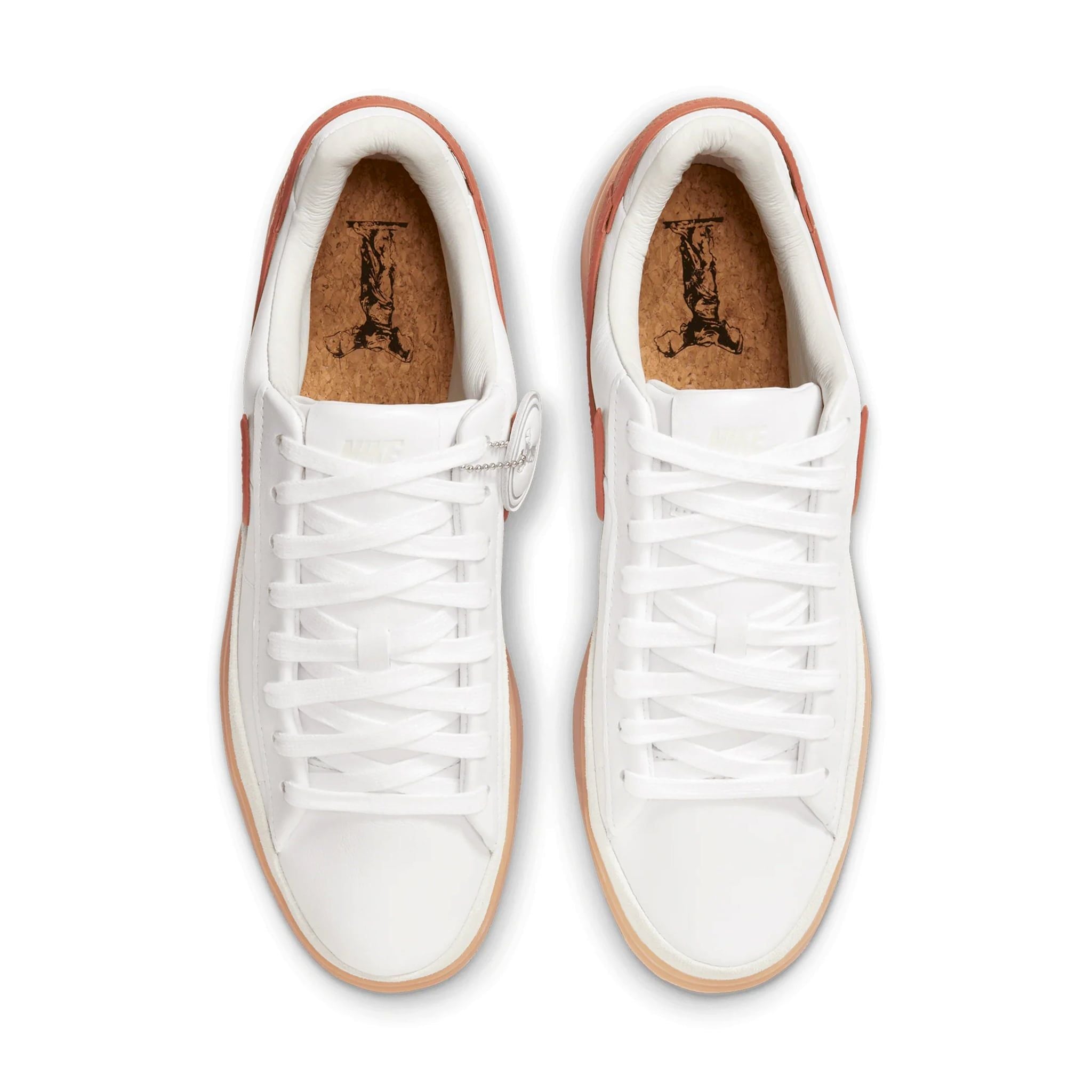  NIKE BLAZER PHANTOM LOW DARK RUSSET GUM HF3119-100 
