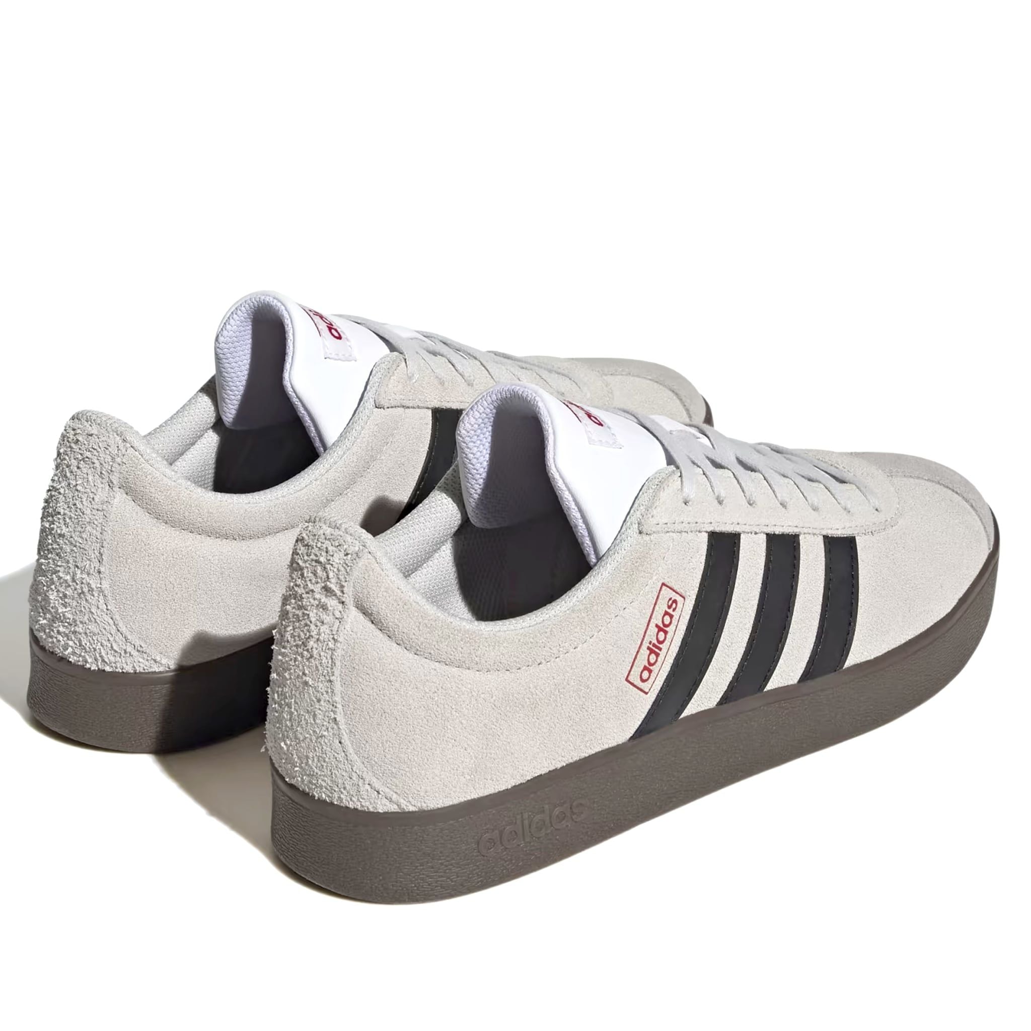  ADIDAS VL COURT GREY BLACK GUM HQ1802 