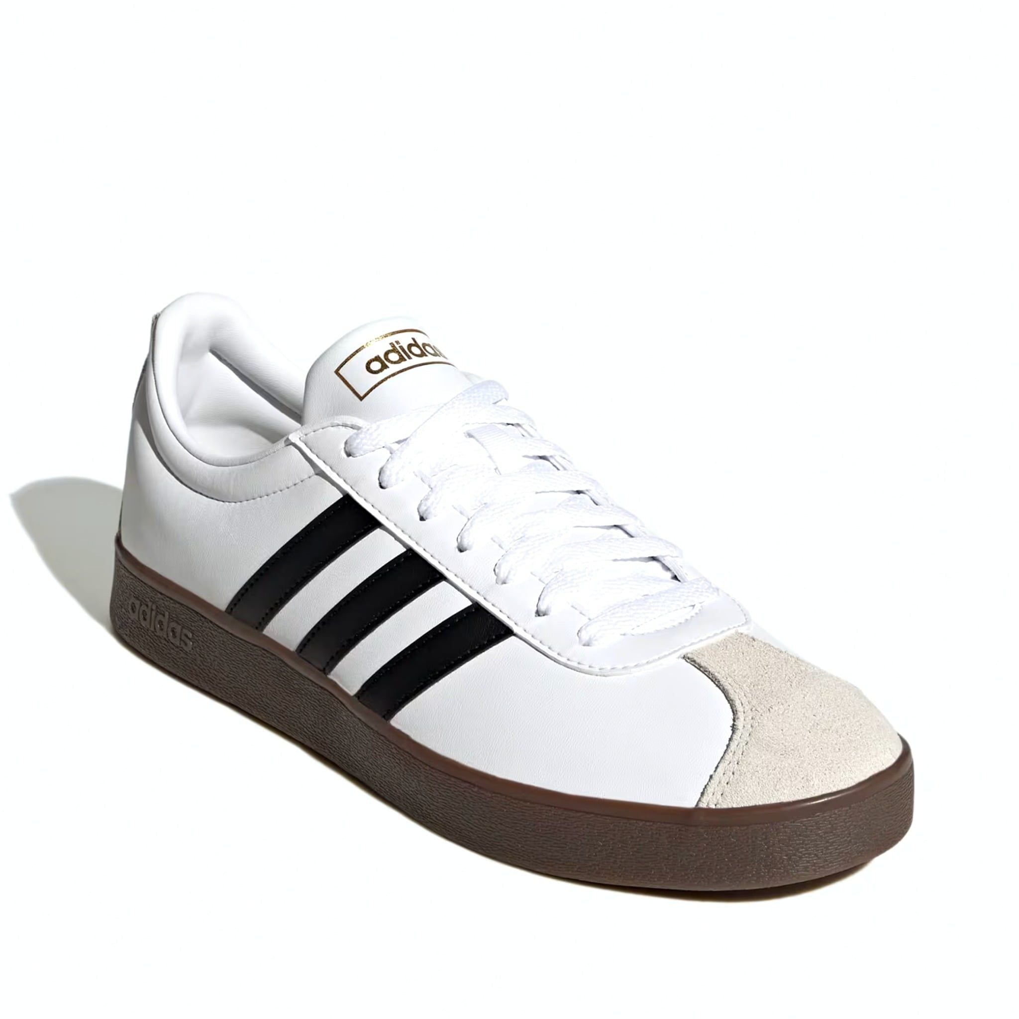  ADIDAS VL COURT 2.0 WHITE BLACK GUM ID6015 