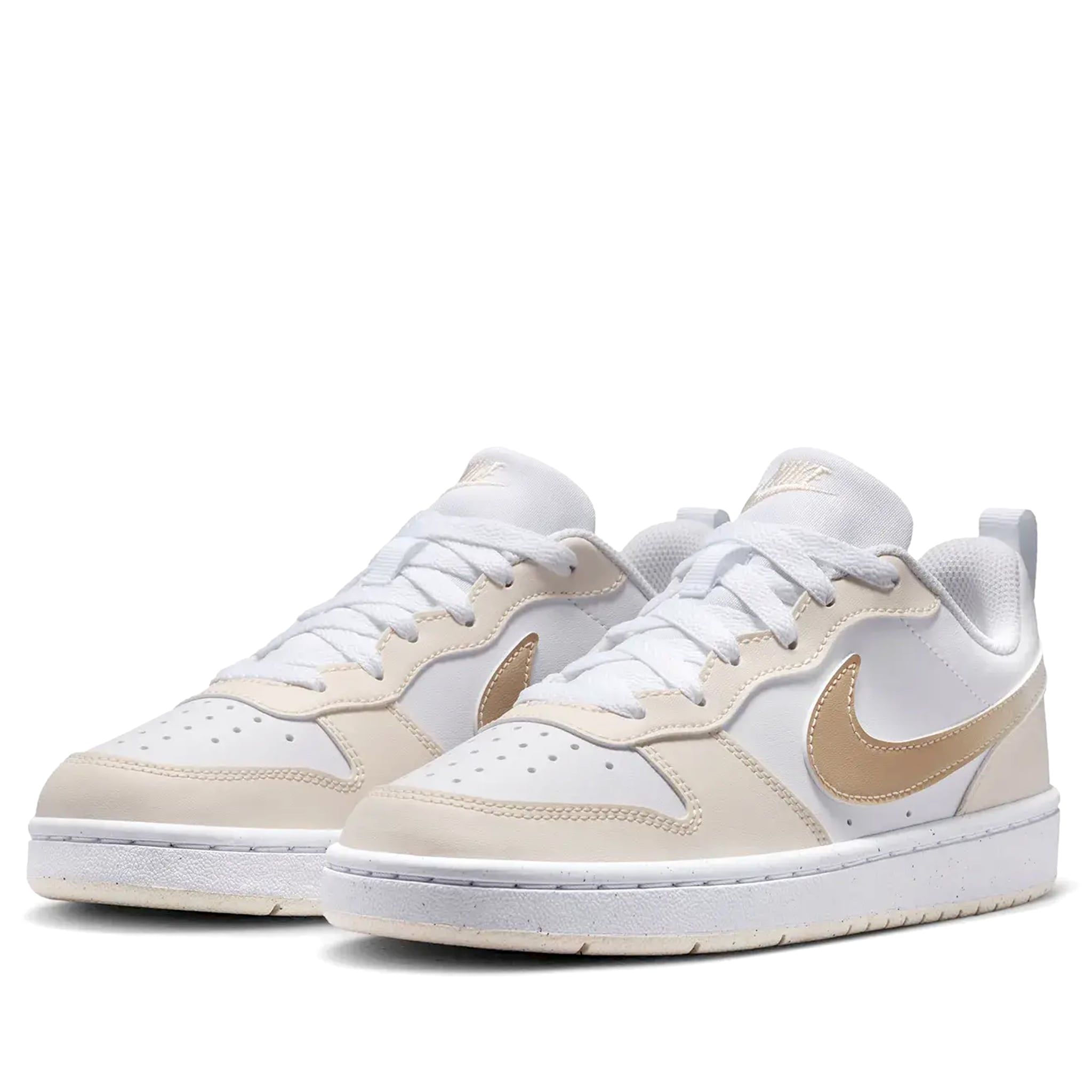  NIKE COURT BOROUGH LOW WHITE CHALK SHIMMER IR5462-100 