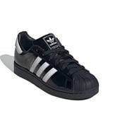  ADIDAS SUPERSTAR II BLACK WHITE PATENT JH7756 