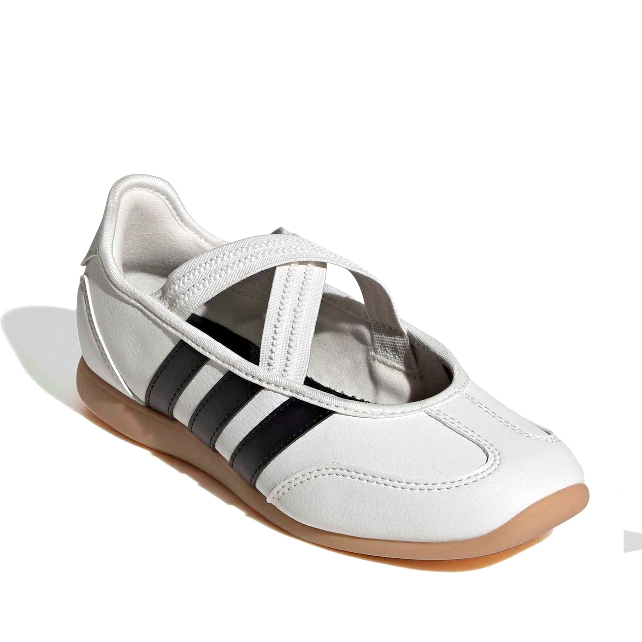  ADIDAS BARREDA MARY JANE CORE WHITE CORE BLACK GUM JQ2127 