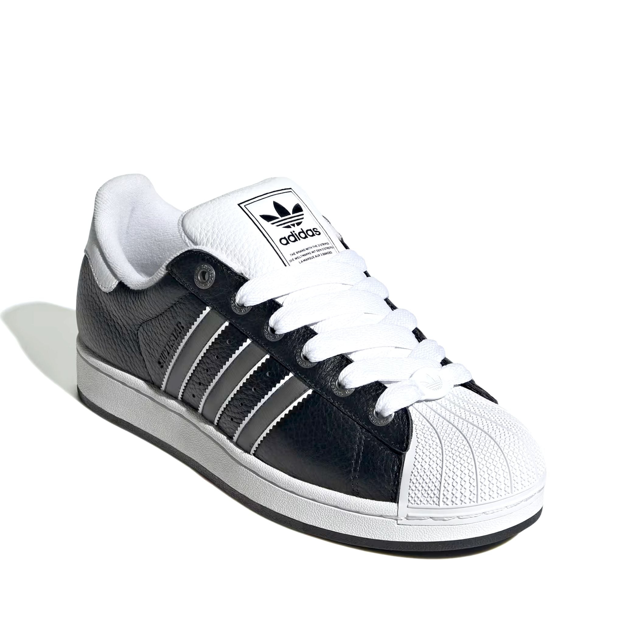 ADIDAS SUPERSTAR II CORE BLACK MATTE SILVER CLOUD WHITE JQ3209 