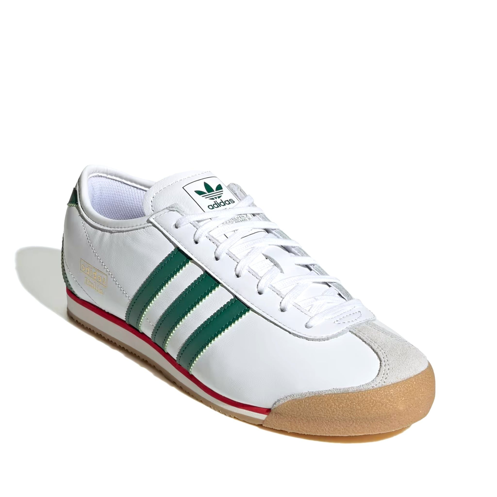  ADIDAS ITALIA 70S WHITE COLLEGIATE GREEN GUM JS1325 