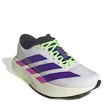  ADIDAS ADIZERO EVO SL WHITE PURPLE LIME BURST JS4495 